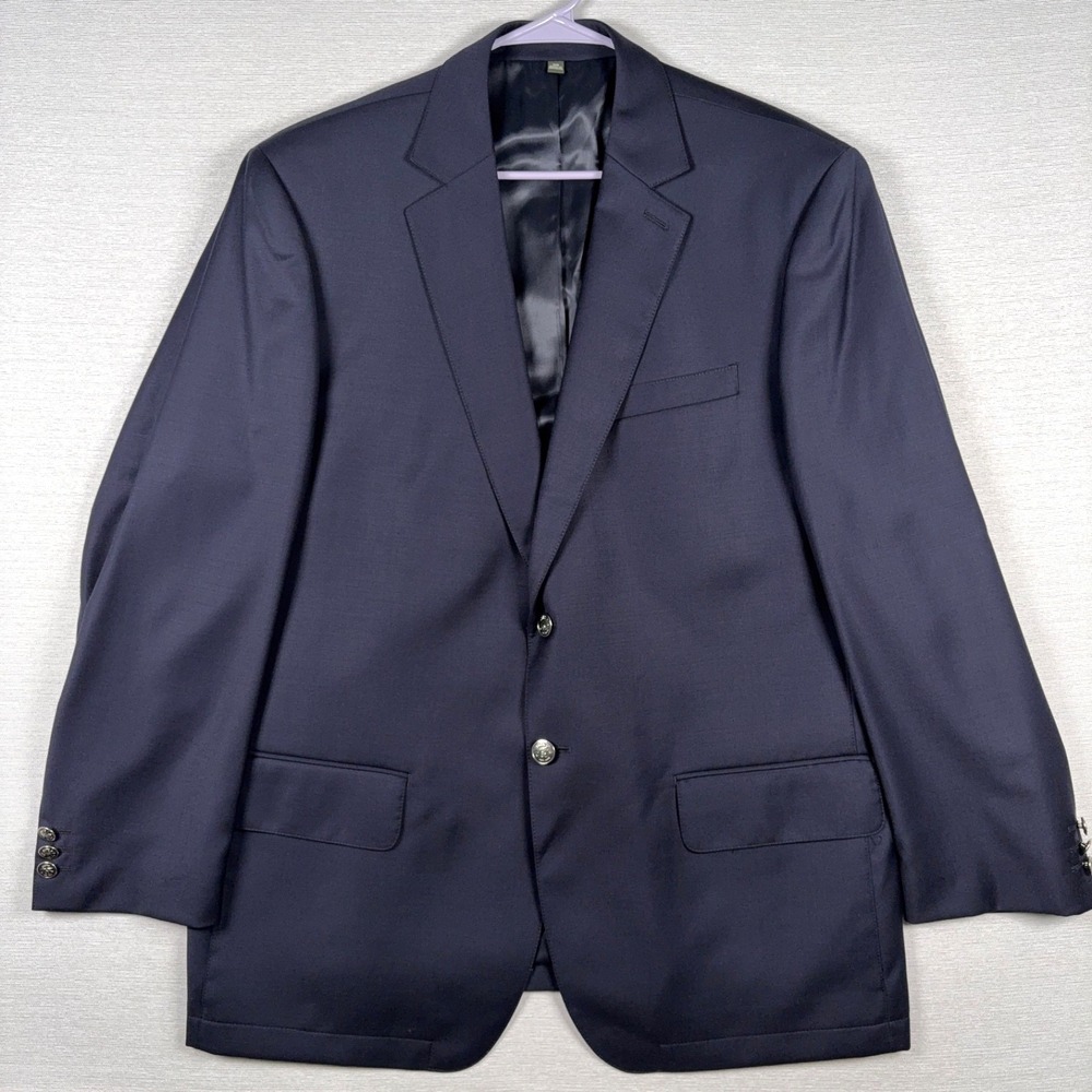 Orvis Classic Wool Sport Coat Mens Size 46R Navy Wool Single Vented Blazer